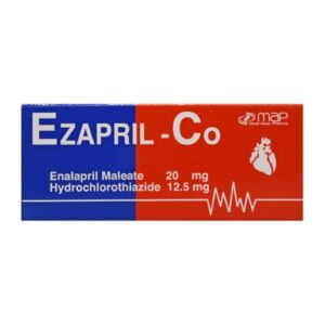 Ezapril-Co 20/12.5 mg 20 tablets