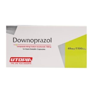 Downoprazol omeprazole 40 mg sodium bicarbonate 1100 mg 14 capsules