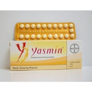 Yasmin pack of 21 film-coated tablets