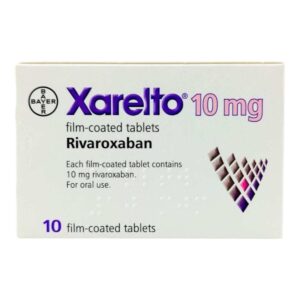 Xarelto rivaroxaban 10 mg pack of 10 tablets