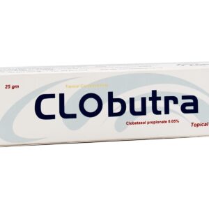 Clobutra clobetasol propionate 0.05 percent cream 25 g tube