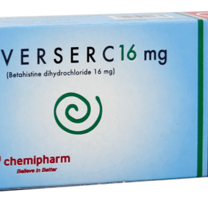 Verserc betahistine 16 mg pack of 30 tablets
