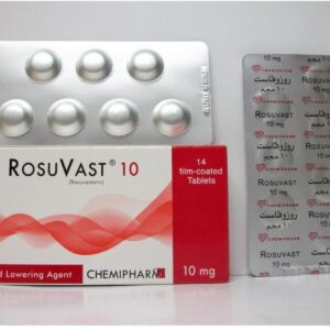 Rosuvast rosuvastatin 10 mg pack of 14 tablets