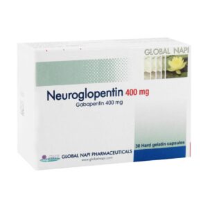 Neuroglopentin gabapentin 400 mg pack of 30 capsules