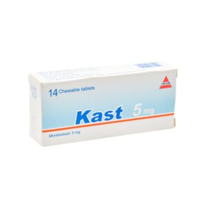 Kast 5 mg 14 chewable tablets