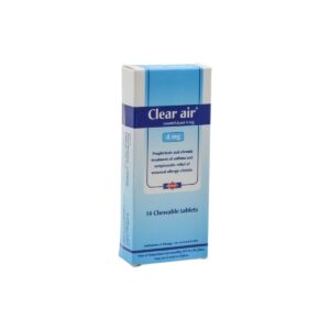 Clear Air montelukast 4 mg pack of 14 chewable tablets