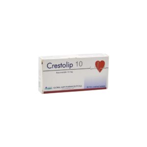 Crestolip rosuvastatin 10 mg pack of 30 tablets