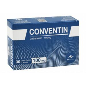 Conventin gabapentin 100 mg pack of 30 capsules