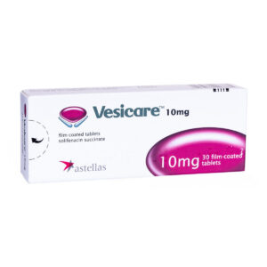 Vesicare solifenacin 10 mg pack of 30 tablets