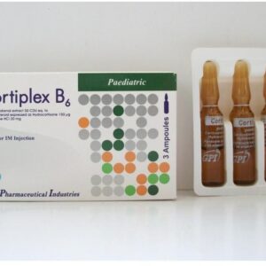 Cortiplex B6 Pediatric pack of 3 intramuscular ampoules