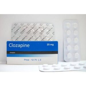 Clozapine 25 mg 30 tablets