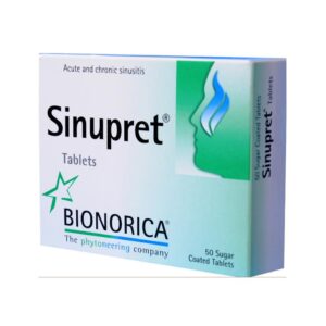 Sinupret pack of 50 sugar-coated tablets