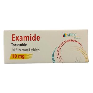 Examide torsemide 10 mg pack of 30 film-coated tablets