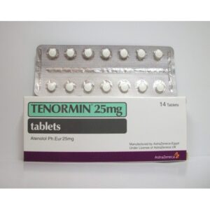Tenormin 25 mg 14 tablets