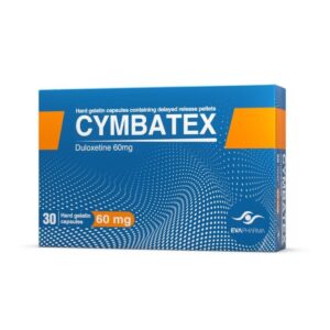 Cymbatex duloxetine 60 mg pack of 30 delayed-release capsules