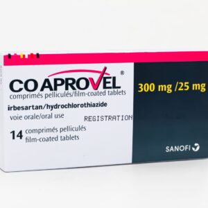 CoAprovel 300/25 mg pack of 14 film-coated tablets