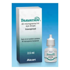Travatan 0.004% eye drops 2.5 ml