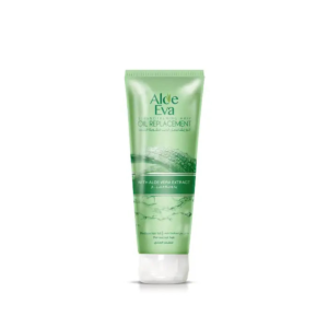 Aloe Eva Strengthening Hair Oil Replacement with Aloe Vera 250 ml on white background
