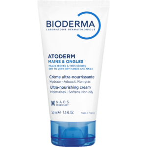 Bioderma Atoderm Hands & Nails 50 ml tube on a white background