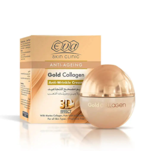 Eva Gold Collagen Anti-Wrinkle Cream 50 ml centered on white background