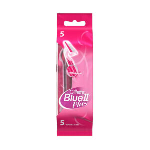 Gillette Blue II Plus for Women pack of 5 disposable razors