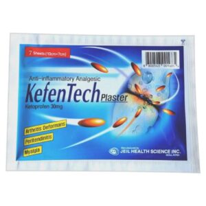 KefenTech ketoprofen 30 mg medicated plasters pack of 7