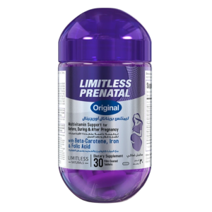 Limitless Prenatal Original 30 Tablets