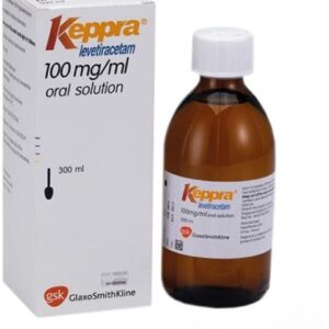 Keppra levetiracetam 100 mg per ml oral solution 300 ml