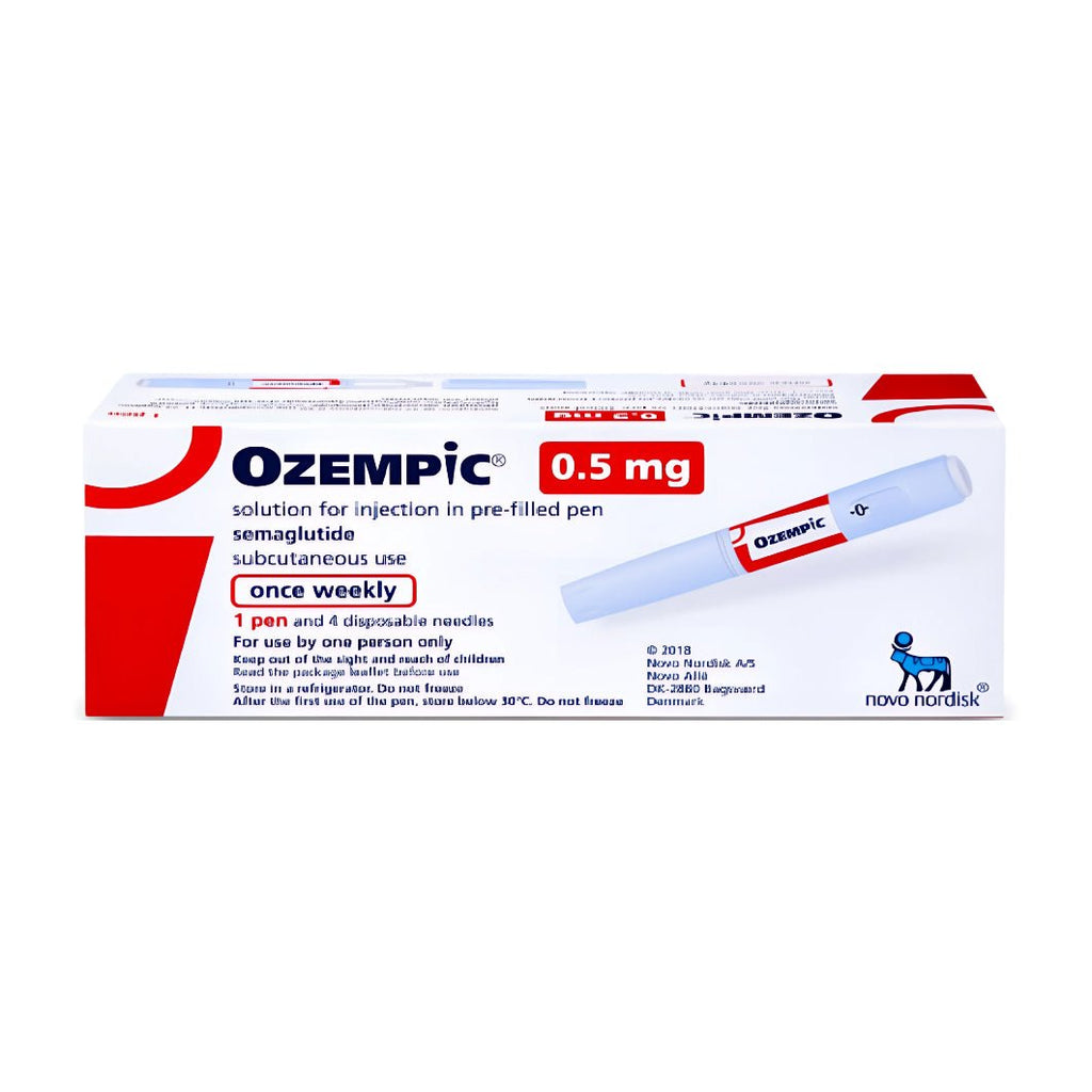 Ozempic 0.5 mg – 1 Prefilled Pen Ozempic 0.5 mg prefilled pen and product pack