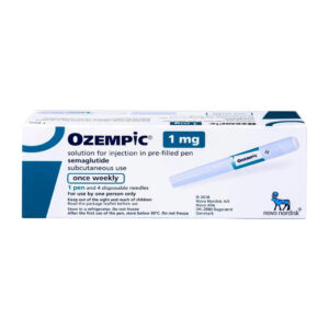 Ozempic 1 mg prefilled pen and product pack