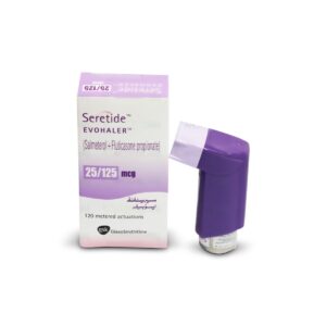 Seretide Evohaler salmeterol 25 mcg fluticasone 125 mcg 120 doses