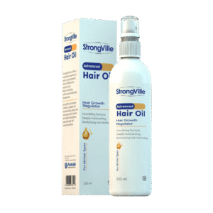 StrongVille Advanced Hair Oil 200 ml bottle and box