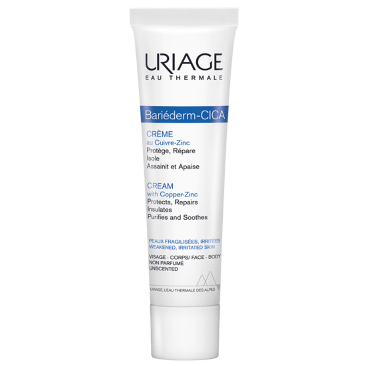 Uriage Bariéderm-CICA Repairing Cream with Cu-Zn 40 ml Uriage Bariéderm-CICA Repairing Cream with Cu-Zn 40 ml