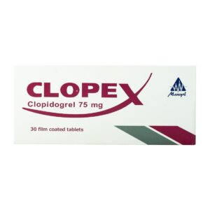 Clopex 75 mg pack of 30 tablets