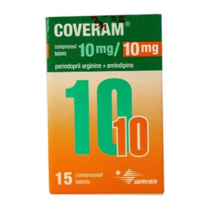Coveram perindopril 10 mg amlodipine 10 mg pack of 15 tablets