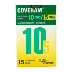 Coveram perindopril 10 mg amlodipine 5 mg pack of 15 tablets