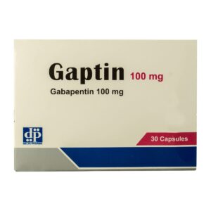 Gaptin gabapentin 100 mg pack of 30 capsules