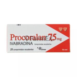 Procoralan 7.5 mg pack of 28 tablets