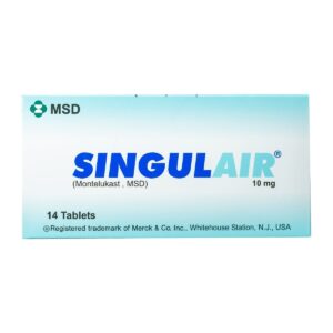 Singulair 10 mg 14 tablets
