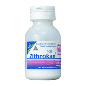 Zithrokan 100 mg per 5 ml suspension 15 ml