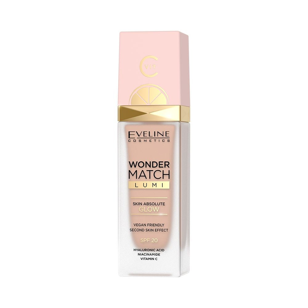 Eveline Wonder Match Lumi Foundation SPF20 -15 NATURAL Eveline Wonder Match Lumi Foundation SPF20 -15 NATURAL