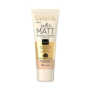 Eveline Satin Matt Mattifying & Covering Foundation 103 Natural