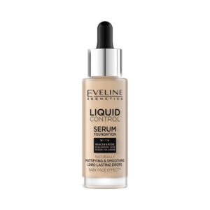 Eveline Liquid Control Serum Foundation- 015 Light Vanilla