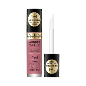 Eveline Wonder Match 4 IN 1 Velour Cheek & Lip 04