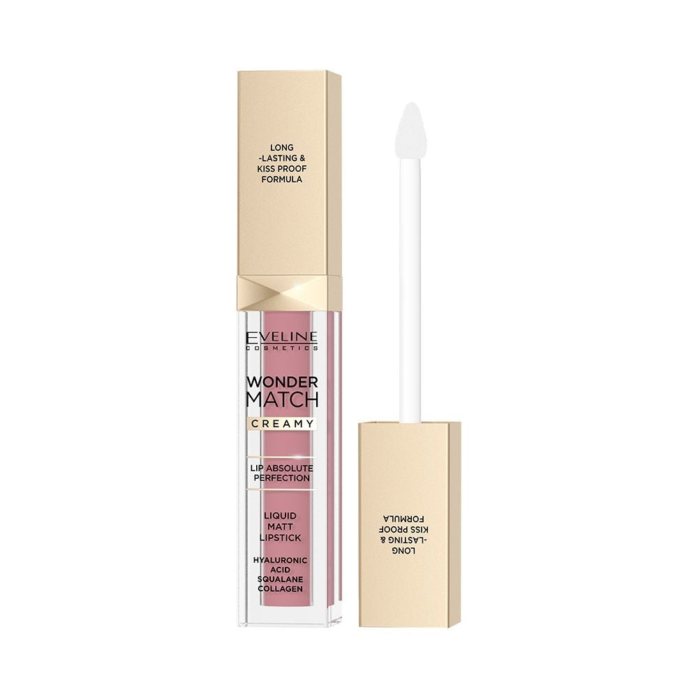 Eveline Wonder Match Liquid Matt Lipstick- 11A SweetPink Eveline Wonder Match Liquid Matt Lipstick- 11A SweetPink