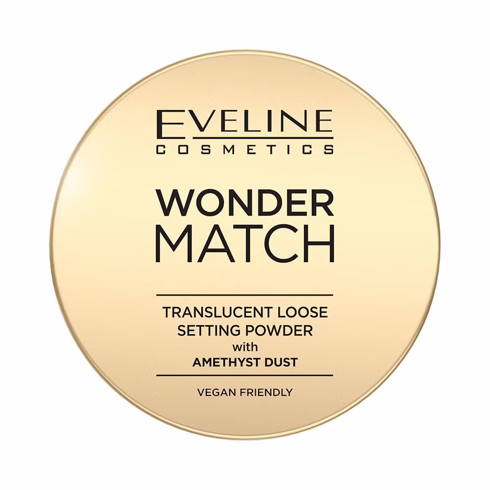 Eveline Wonder Match Translucent Loose Setting Powder with Amethyst Dust Eveline Wonder Match Translucent Loose Setting Powder with Amethyst Dust