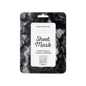 Bobana Charcoal & Vitamin E Sheet Mask – 1 sheet