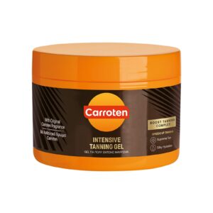 Carroten Intensive Tanning Gel 150ml on clean white background