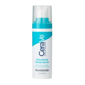 Cerave Resurfacing Retinol Serum - 30ml full product on white background
