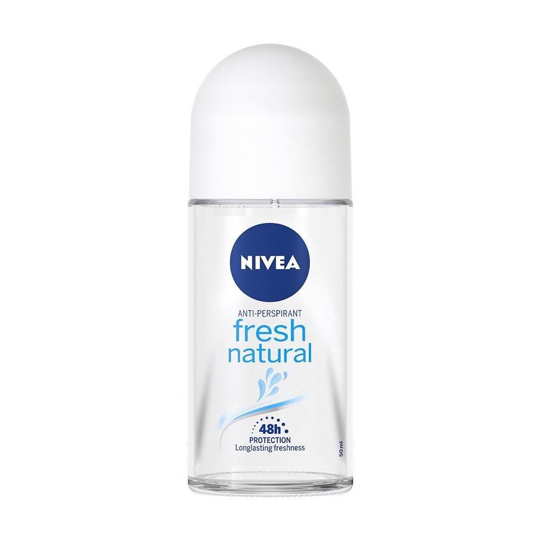 NIVEA Fresh Natural Roll-On – 50 ml NIVEA Fresh Natural Roll-On 50 ml on a white background
